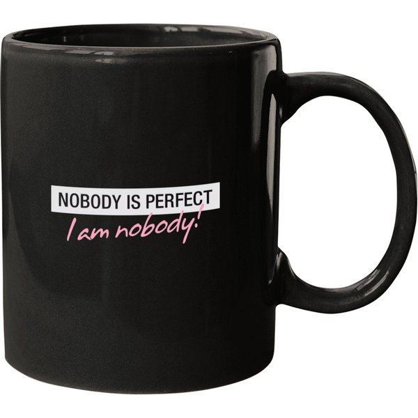 Nobody Is Perfect. I'm Nobody! Mugs-image