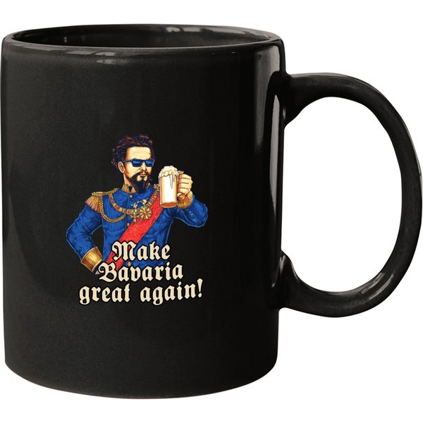Make Bavaria Great Again - Blauer KöNig Ludwig Bier Mugs-image