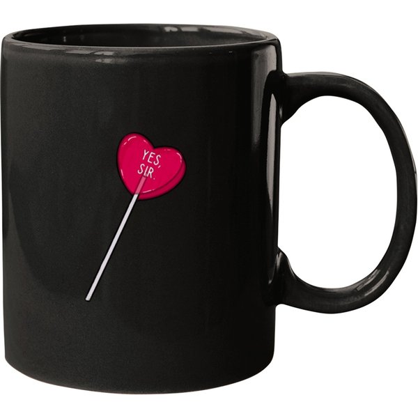 Yes Sir Red Candy Heart Suckeryes Sir Red Candy Heart Sucker Mugs-image