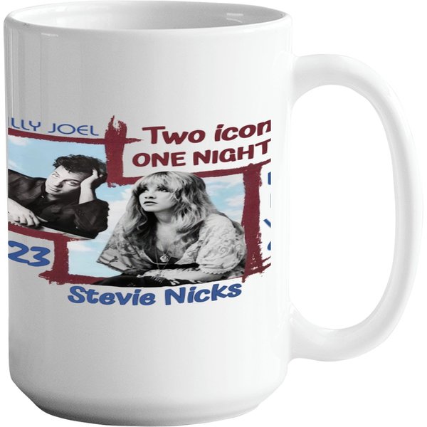 Billy Joel Mugs, Stevie Nick Two Icons One Night 2023 Mugs-image