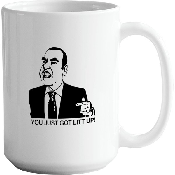 Suits Louis Litt You Just Got Litt Up Mugs-image