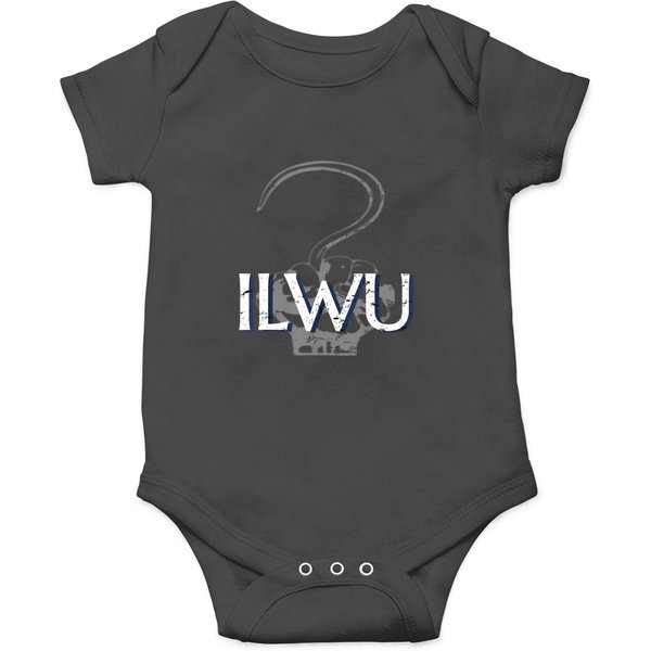 Ilwu Longshoreman Cargo Hook Fist Onesies Onesies-image
