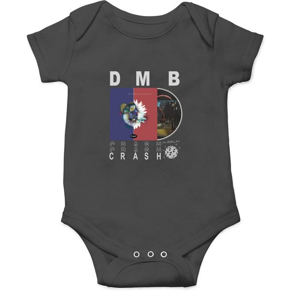 Dave Matthews Band Music Onesies, Vintage Dmb 2023 North American Tour Album Crash Onesies-image