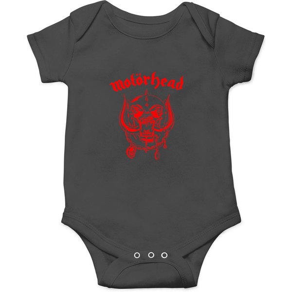 Motorhead Logo In Red Onesies-image
