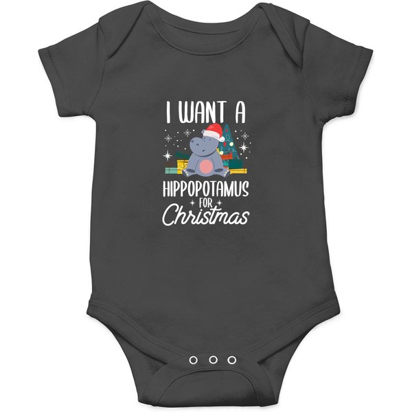 Hippopotamus I Want A Hippopotamus For Christmas 42 Hippo Onesies