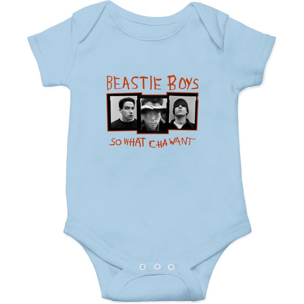 Beastie Boys Onesies, Beastie Boys So What Cha Want Classic Onesies-image