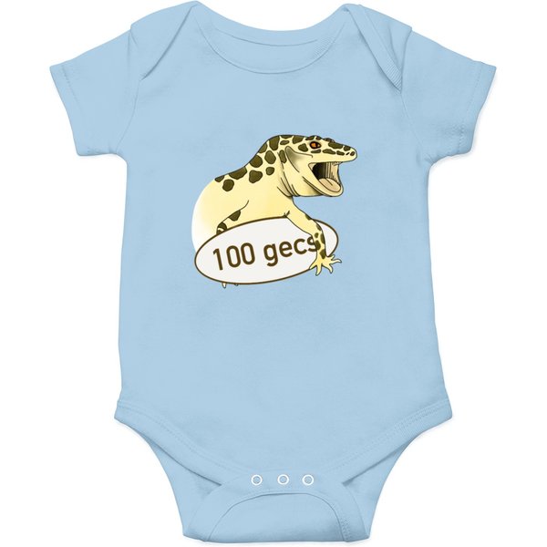 100 Gecs Gecko Onesies-image