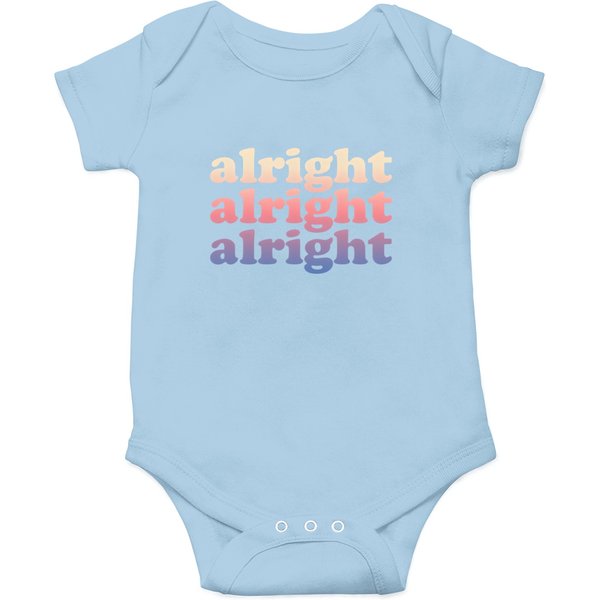 Matthew Mcconaughey Alright Alright Alright Onesies-image