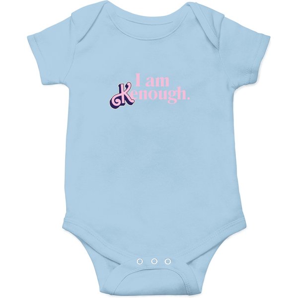 I Am Kenough Onesies, Barbie Color Onesies-image