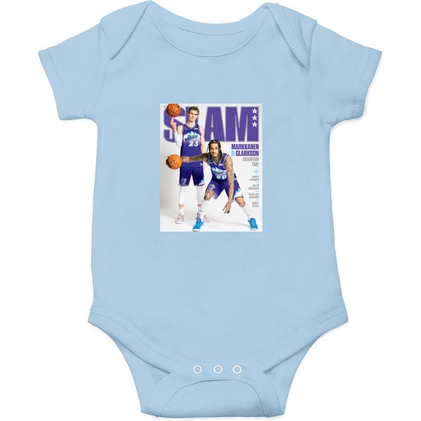Utah Jazz Lauri Markkanen And Jordan Clarkson Onesies-image