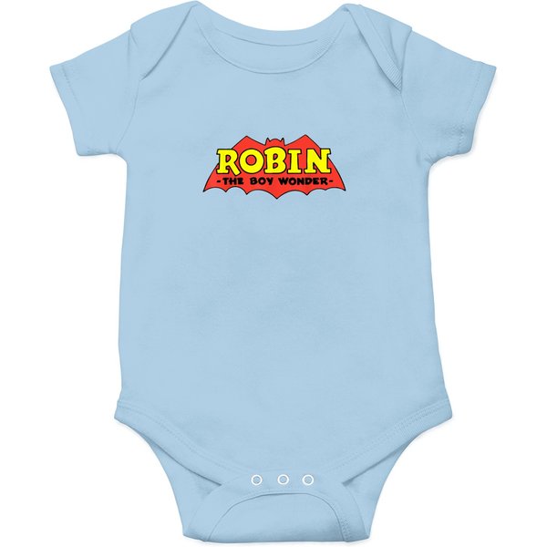 Dc Comics Robin The Boy Wonder Classic Logo Onesies Onesies