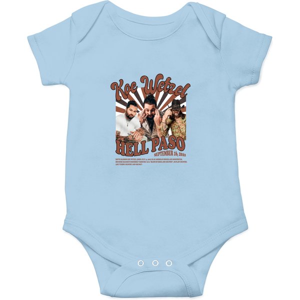 Koe Wetzel Merch Music Onesies-image
