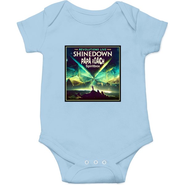 Shine Down The Revolutions Live Tour 2023 Onesies