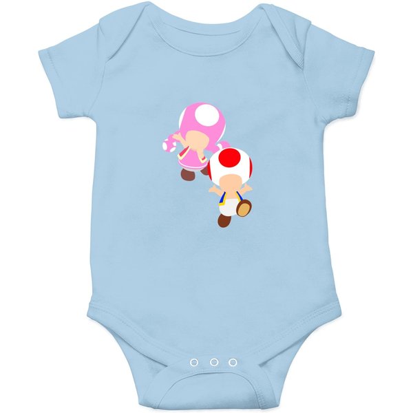 Toad Toadette Blue Edition Onesies