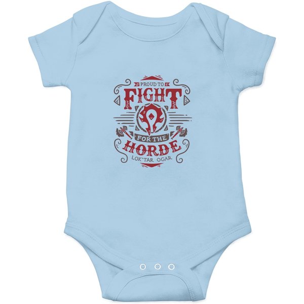 World Of Warcraft Horde - Orgrimmar Hero - Classic Gaming - World Of Warcraft - Onesies