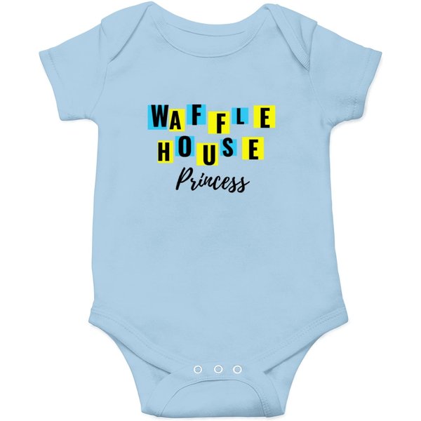 Waffle House Princess Onesies