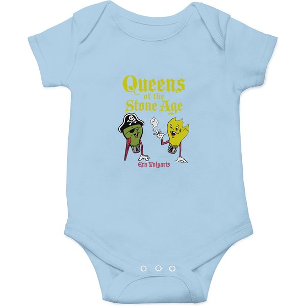 Queens Of The Stone Age Era Vulgaris Album Onesies, Era Vulgaris Onesies, Queens Of The Stone Age Onesies-image