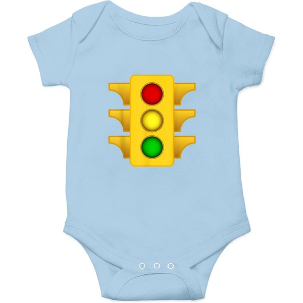 Halloween Costume Traffic Light Funny Simple Roa Onesies