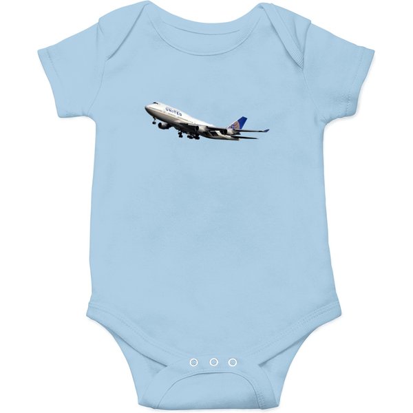 Boeing 747 United Onesies-image
