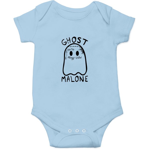 Ghost Malone Onesies /Spooky Halloween Onesies-image
