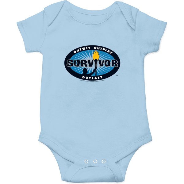 Survivor Blue Burst Royal Blue Onesies