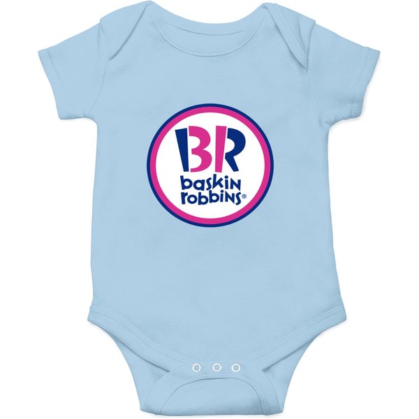 Baskin Robbins Logo Onesies-image