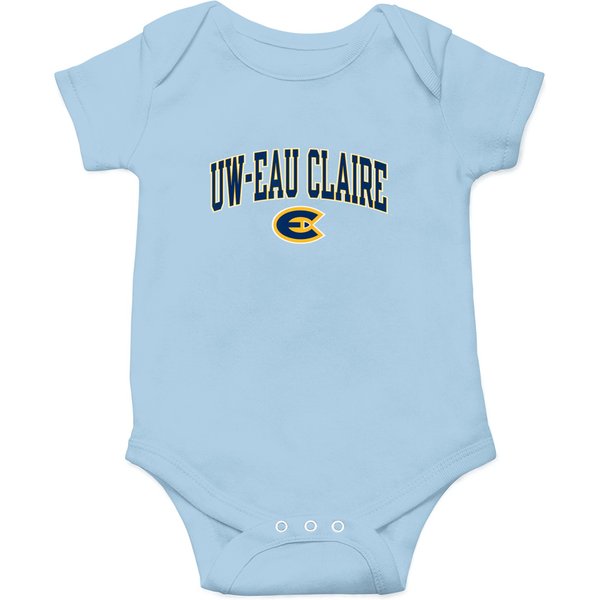 Wisconsin Eau Claire Blugolds Arch Over Officially Licensed Shir Onesies-image