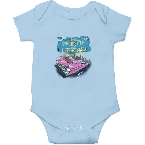 1984 Bruce Springsteen Vintage Concert 84 Usa Tour Onesies-image
