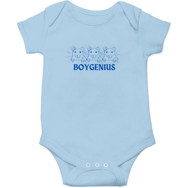 Boygenius-Inspired Trio Mice Design Onesies-image