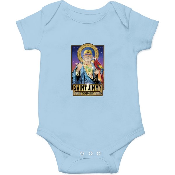 Saint Jimmy Patron Of The Permanent Vacation Essential Onesies-image
