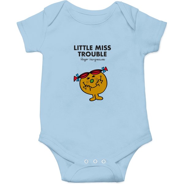 Mr Men Little Miss Trouble T Onesies-image