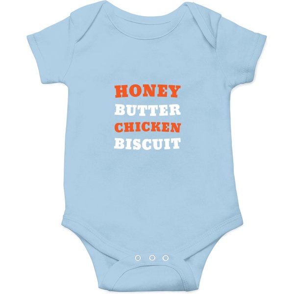 Honey Butter Chiken Biscuit Onesies