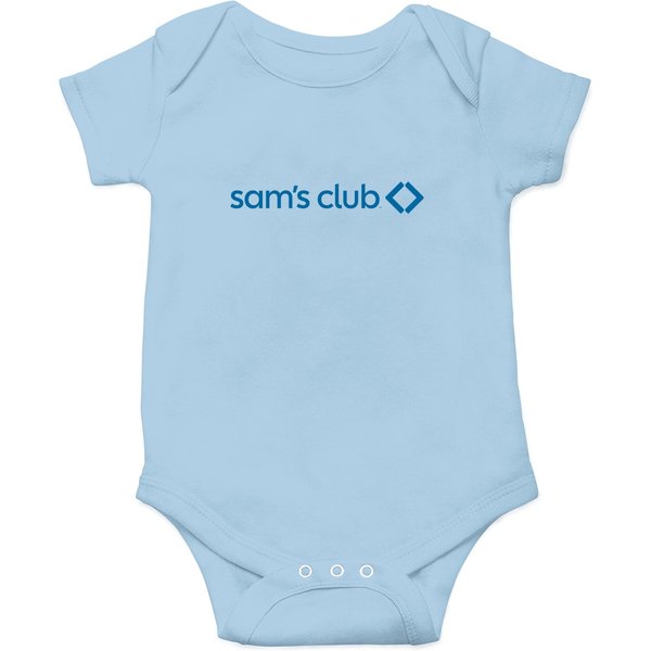 Sams Club Logo Tshirt Resturant Onesies-image