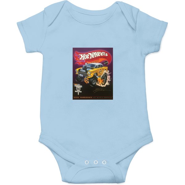 Hot Wheels Gold 55 Gasser Onesies-image