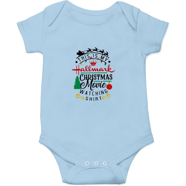 Hallmark Christmas Movies Onesies, This Is My Movie Watching-image