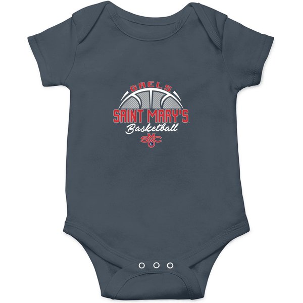 Saint Marys Gaels Basketball Swish Navy Officially Licensed Onesies-image