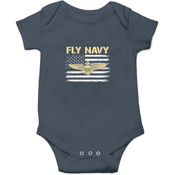 Fly Navy Classic Naval Officer Onesies-image