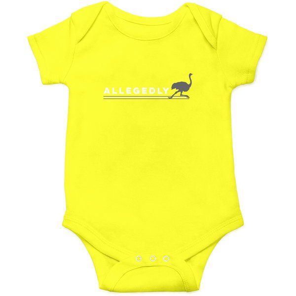 Minimalist Allegedly Ostrich Letterkenny Onesies-image