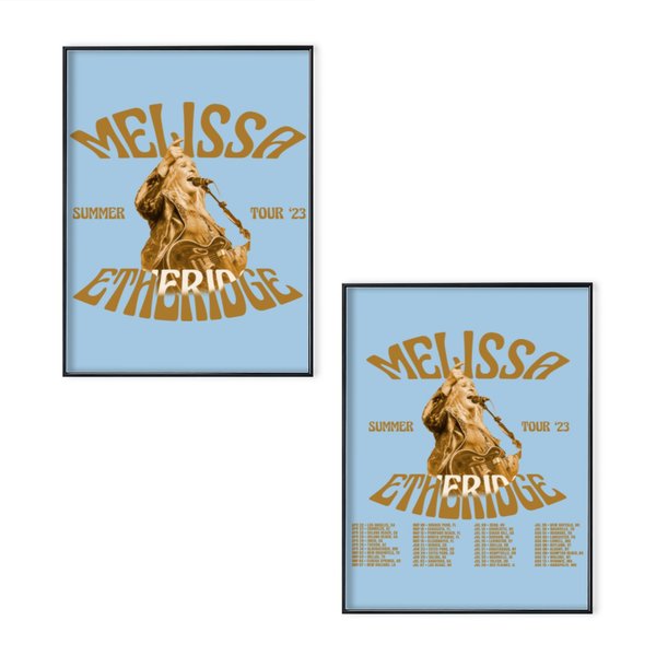 Melissa Etheridge Summer Tour 2023 Poster Set-image