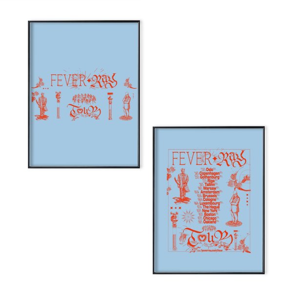 Fever Ray 2023 Tour Poster Set-image