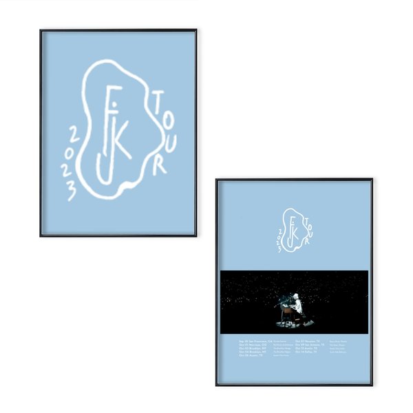 Fkj 2023 Tour Poster Set, Fkj Fan Poster Set-image