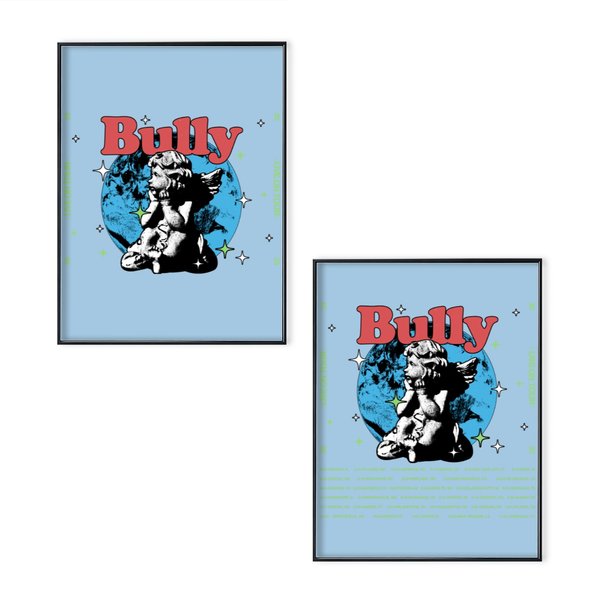 Bully Live Tour 2023 Poster Set, Bully Band Fan Poster Set-image