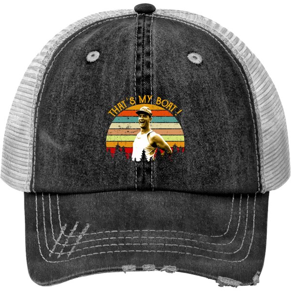 Forrest Gump That's My Boat Mug 11Oz Print Trucker Hats-image