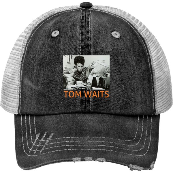 Tom Waits - Tom Waits - Print Trucker Hats-image