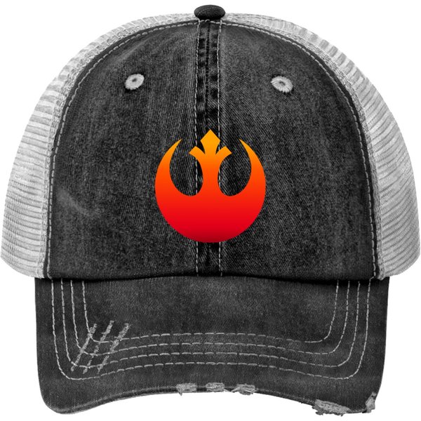 Rebel Alliance Emblem Cap Print Trucker Hats-image