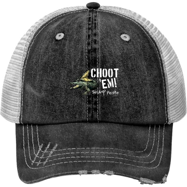 Swamp People "Choot 'Em!" Trucker Hat Print Trucker Hats-image