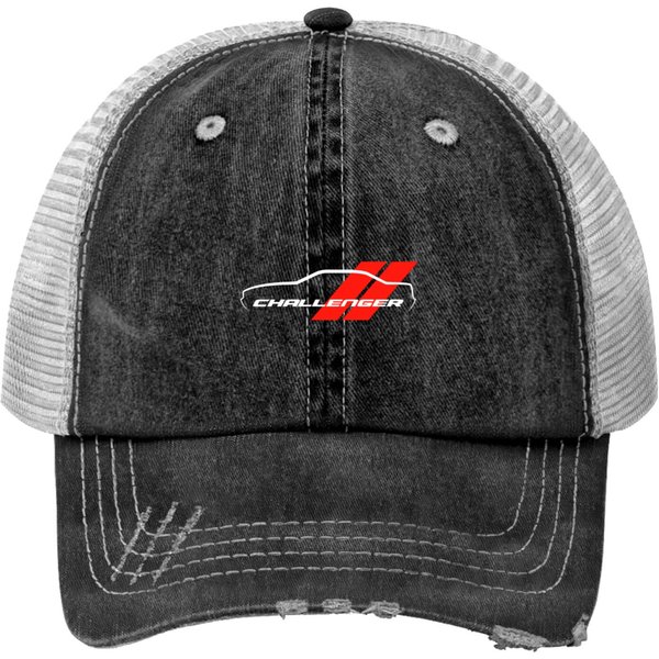 Challenger Modern Print Trucker Hats-image