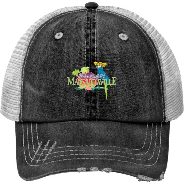 Jimmy Buffett Print Trucker Hats-image