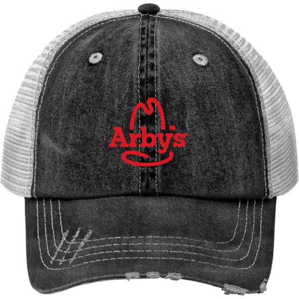 Arby S Logo Print Trucker Hats-image