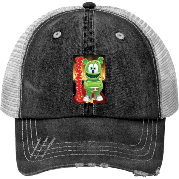 Gummibar (The Gummy Bear) Redcarpet Premium Matte Vertical Poster Print Trucker Hats-image